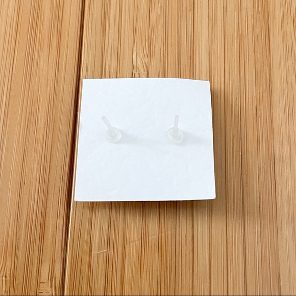 Handmade Instagram Logo Earrings Plastic Back Wood - Picture 3 of 3